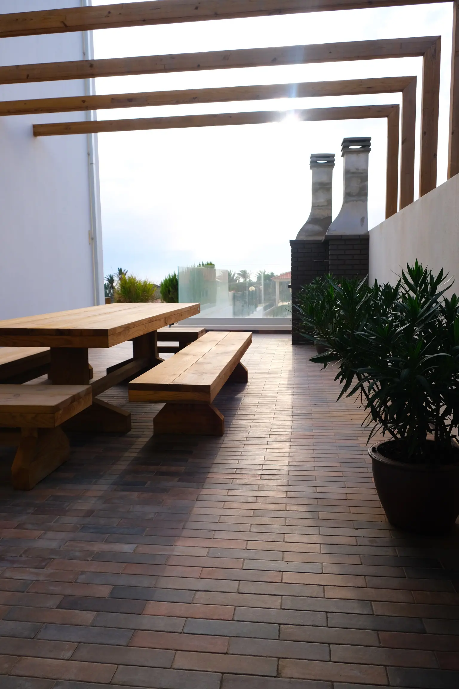 Outside Terrace Dining Area